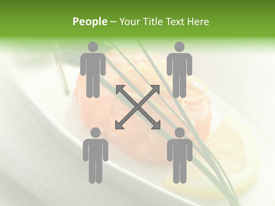 Seafood Detail French PowerPoint Template