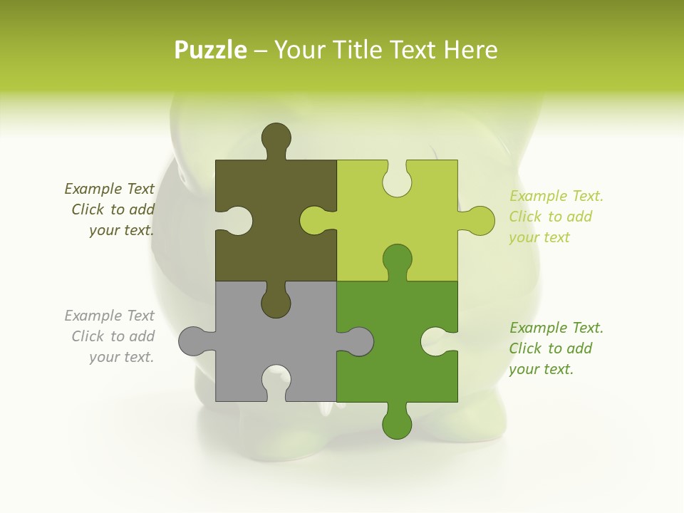 Savings Daisy Wealth PowerPoint Template