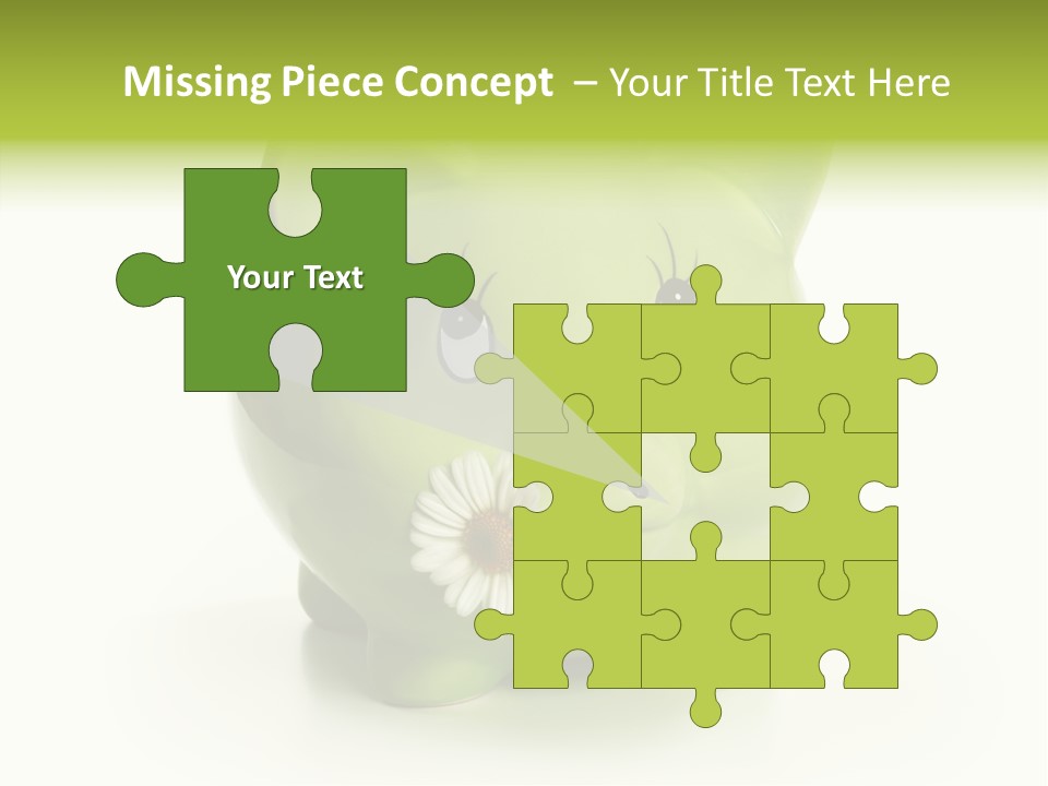 Savings Daisy Wealth PowerPoint Template