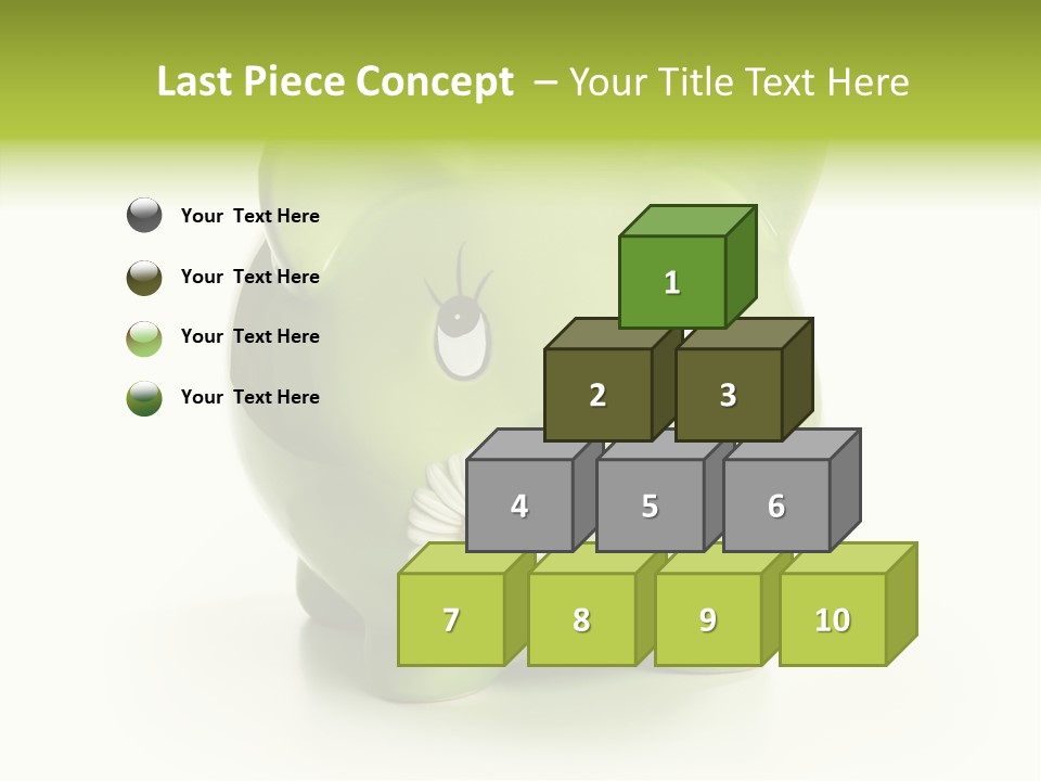 Savings Daisy Wealth PowerPoint Template