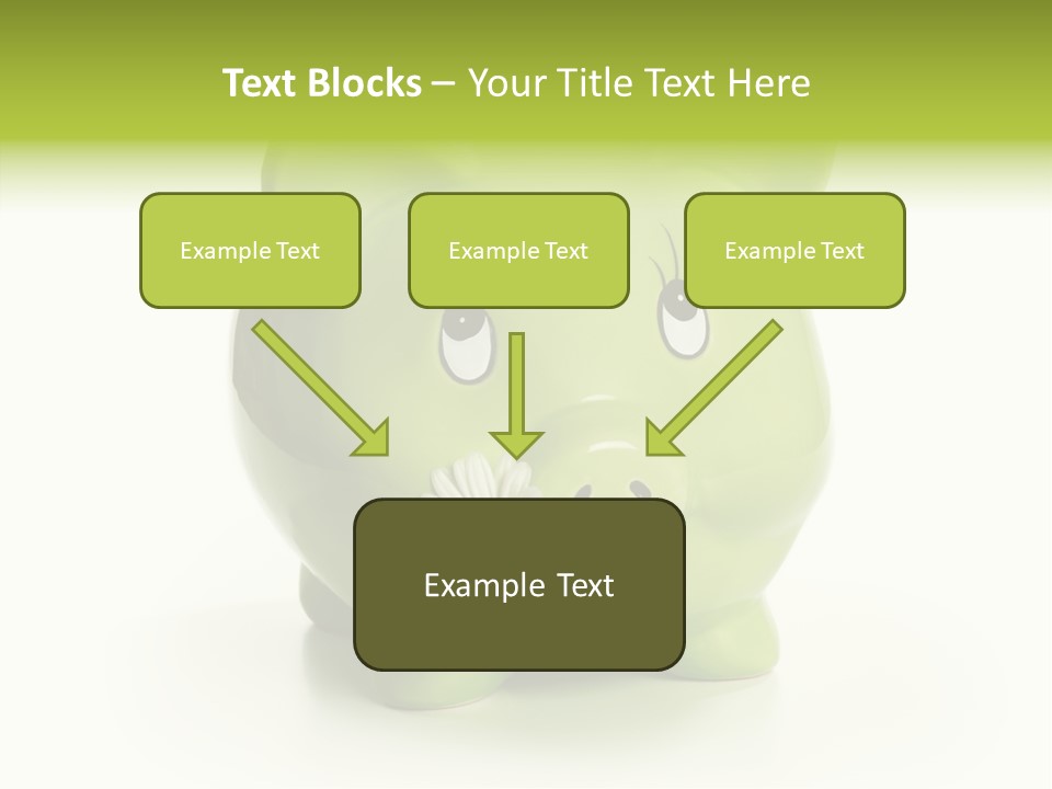Savings Daisy Wealth PowerPoint Template