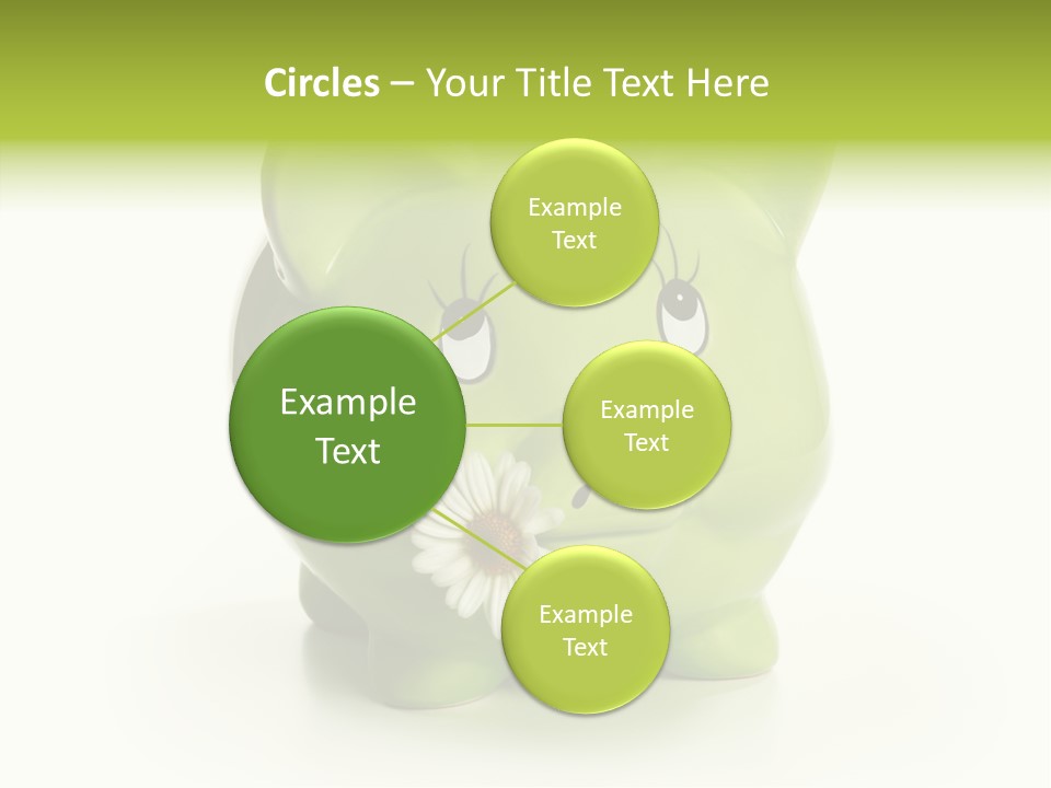 Savings Daisy Wealth PowerPoint Template