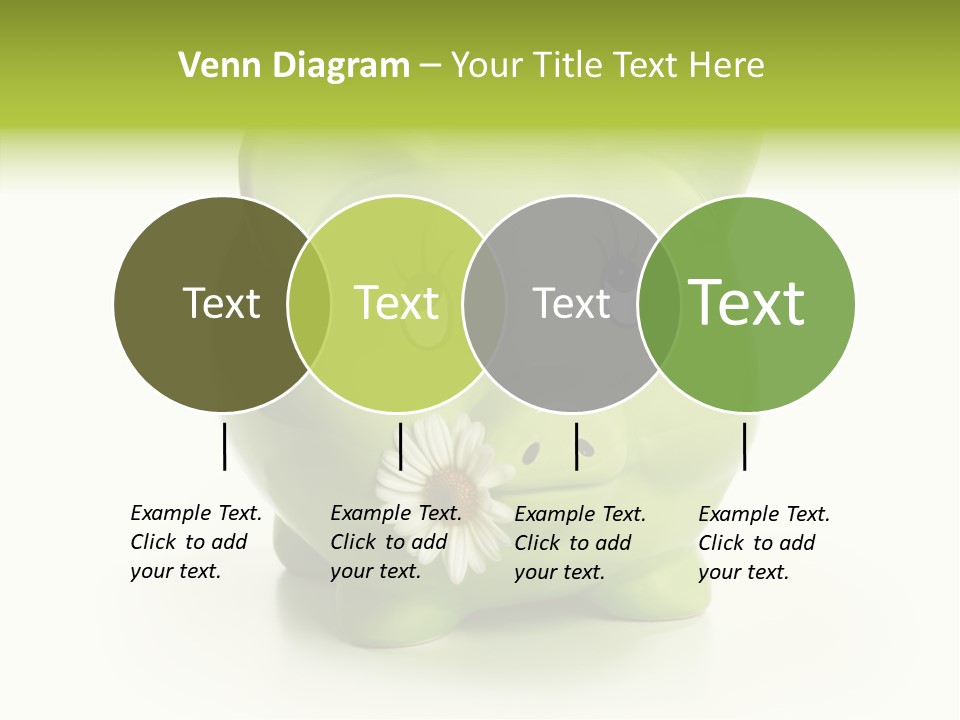Savings Daisy Wealth PowerPoint Template