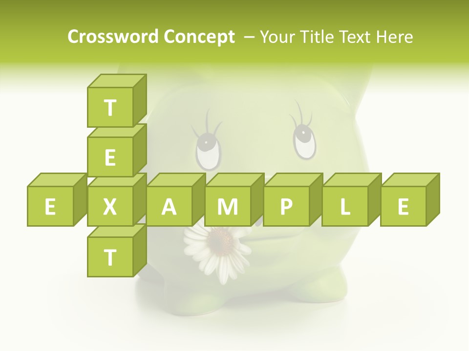 Savings Daisy Wealth PowerPoint Template