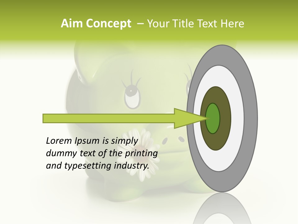 Savings Daisy Wealth PowerPoint Template