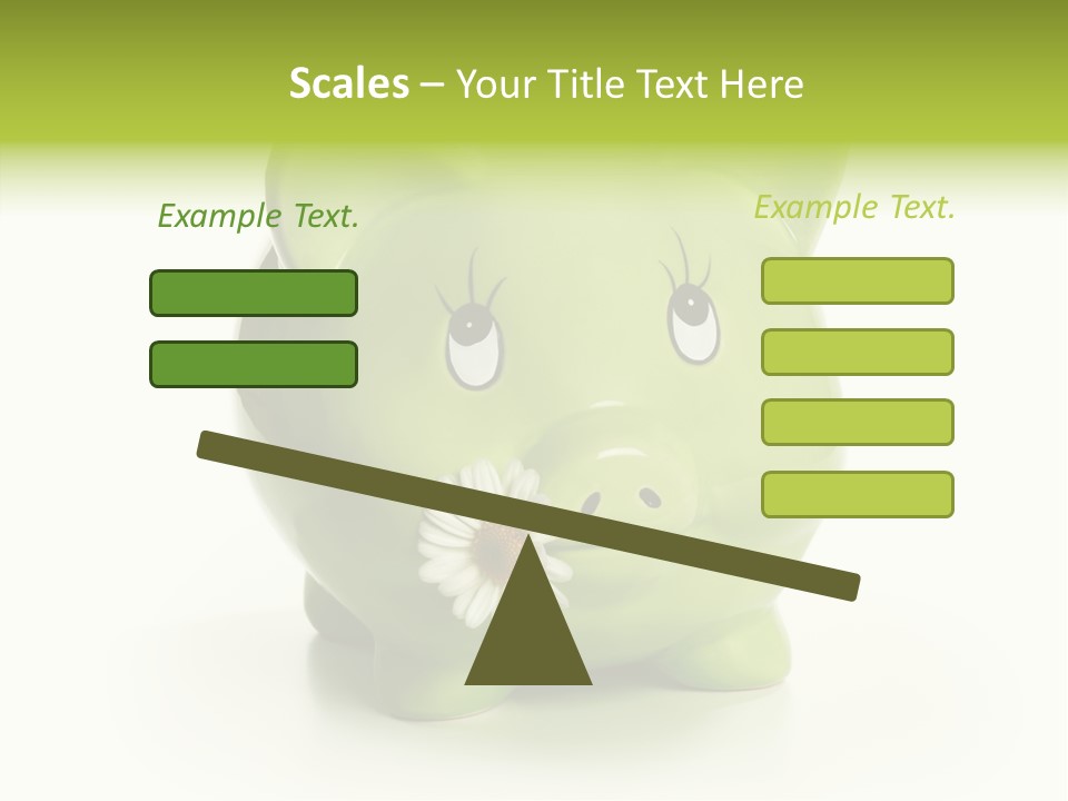 Savings Daisy Wealth PowerPoint Template