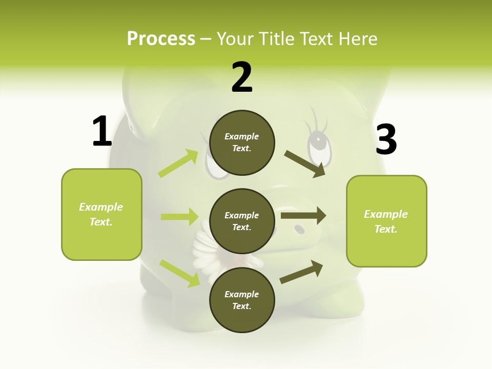 Savings Daisy Wealth PowerPoint Template