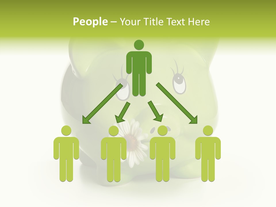 Savings Daisy Wealth PowerPoint Template