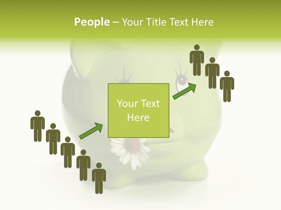 Savings Daisy Wealth PowerPoint Template