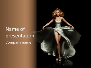 Elegant Wind Beauty PowerPoint Template