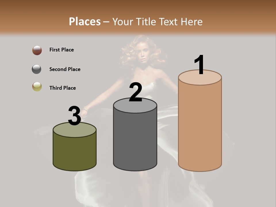 Elegant Wind Beauty PowerPoint Template