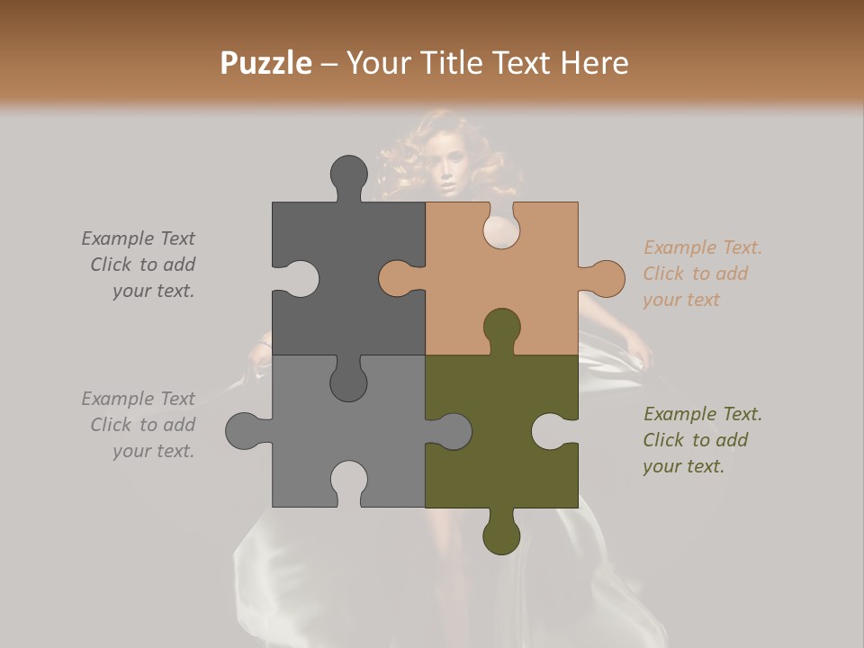 Elegant Wind Beauty PowerPoint Template
