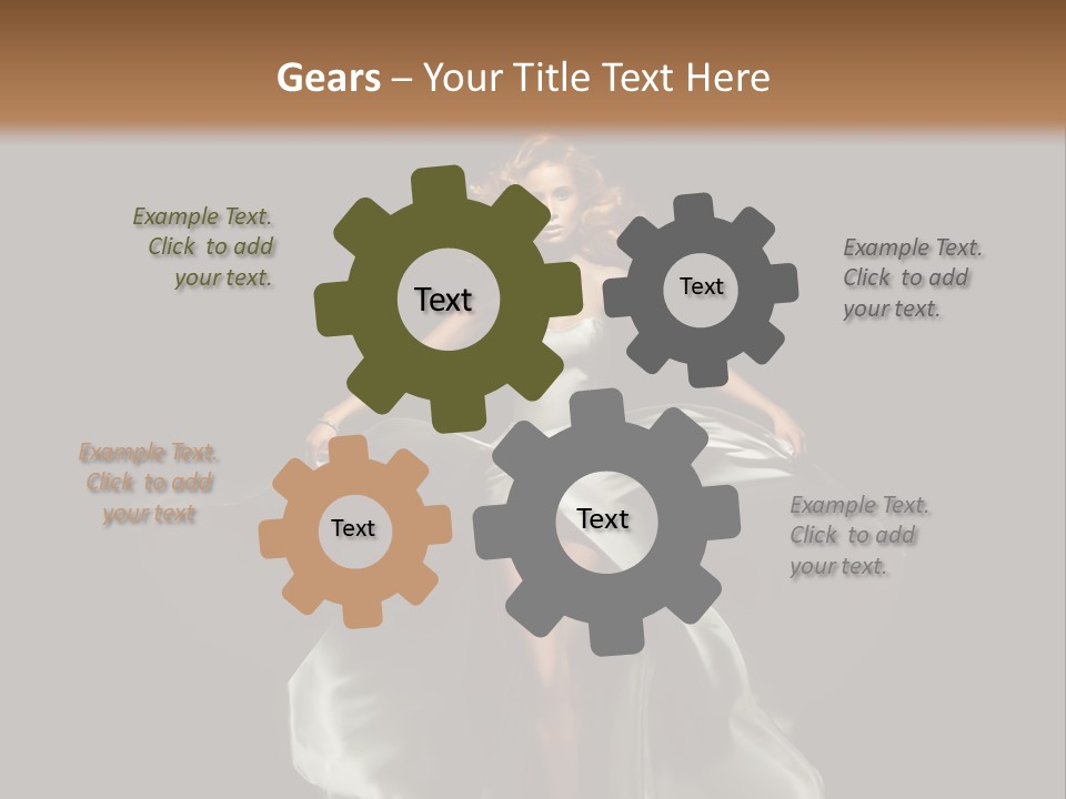 Elegant Wind Beauty PowerPoint Template