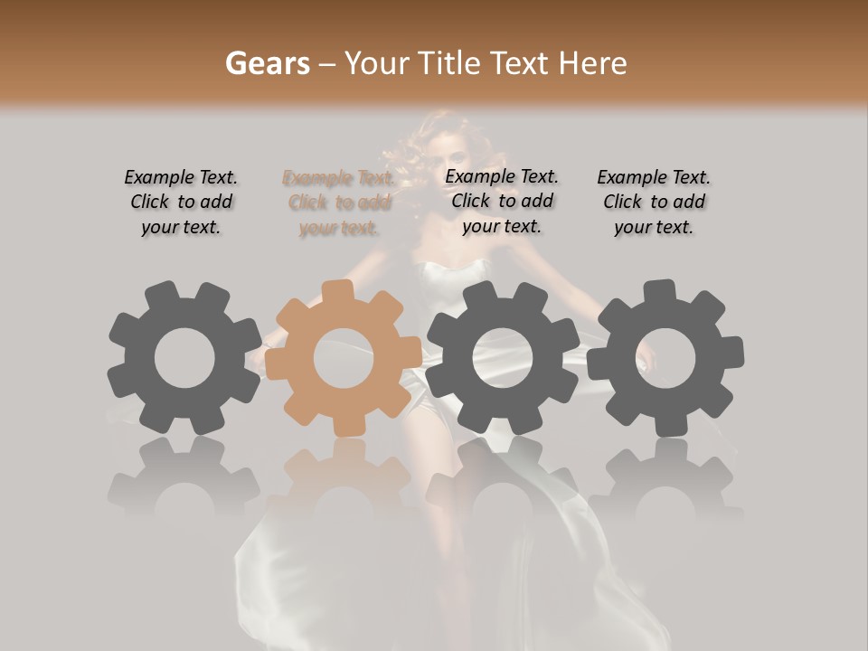 Elegant Wind Beauty PowerPoint Template