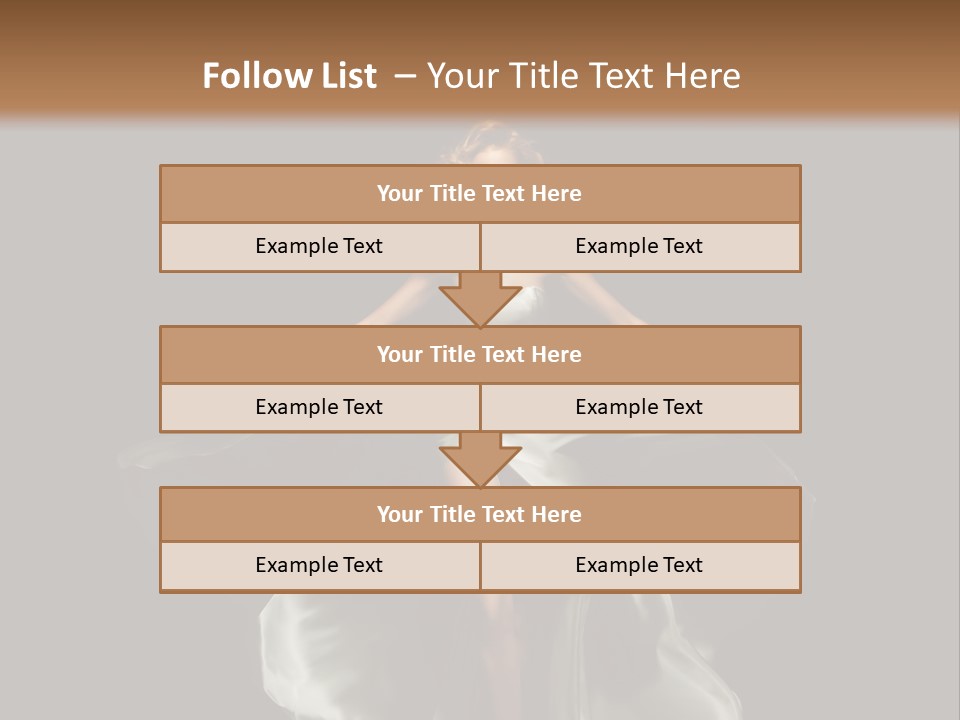 Elegant Wind Beauty PowerPoint Template