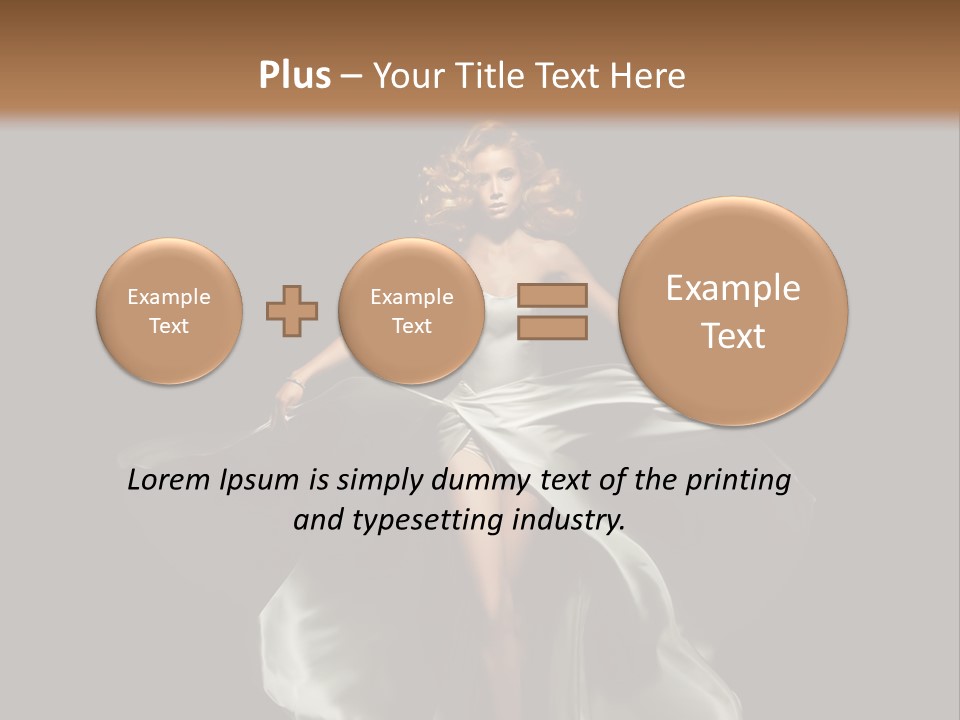 Elegant Wind Beauty PowerPoint Template