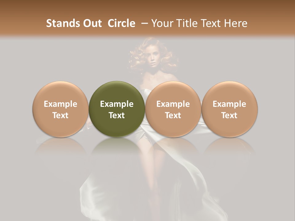 Elegant Wind Beauty PowerPoint Template