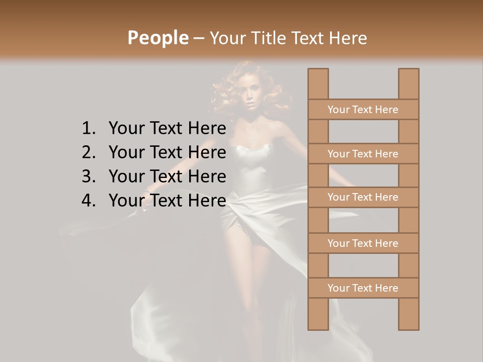 Elegant Wind Beauty PowerPoint Template