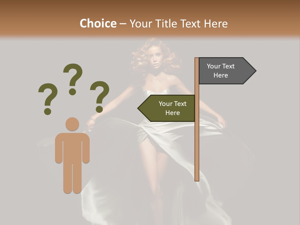 Elegant Wind Beauty PowerPoint Template