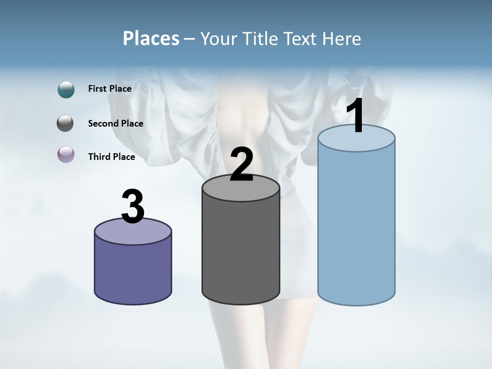 Beauty Legs Person PowerPoint Template