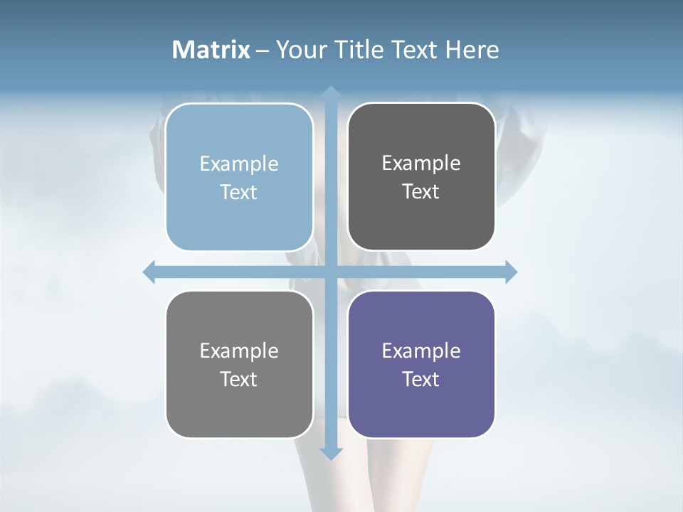 Beauty Legs Person PowerPoint Template