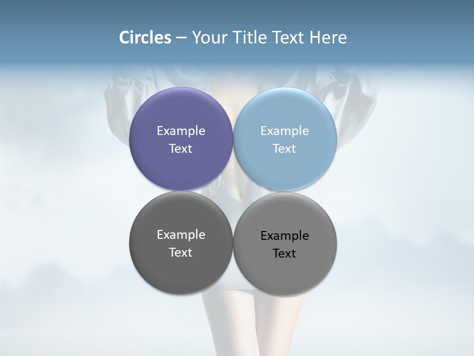 Beauty Legs Person PowerPoint Template