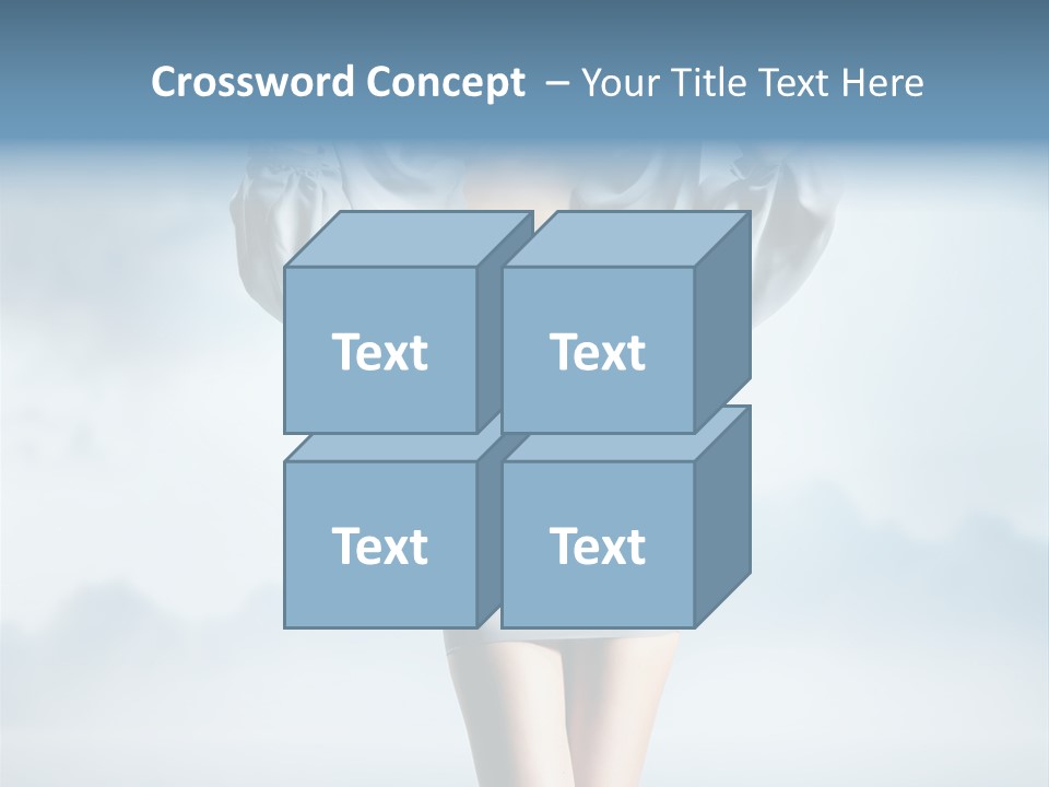 Beauty Legs Person PowerPoint Template