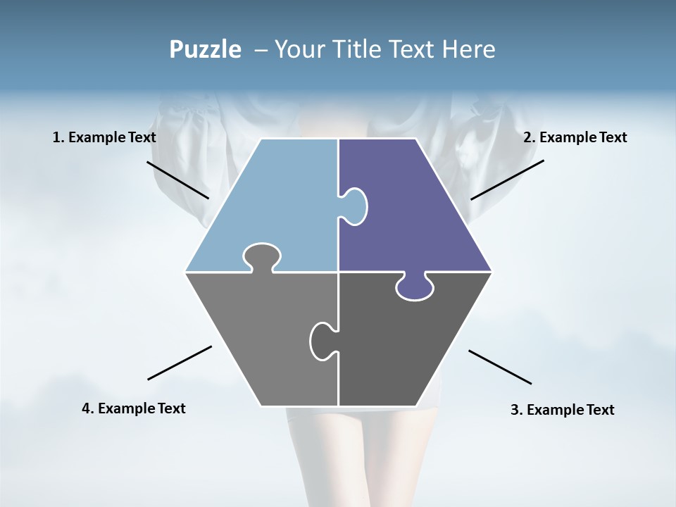 Beauty Legs Person PowerPoint Template