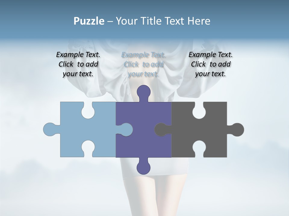 Beauty Legs Person PowerPoint Template