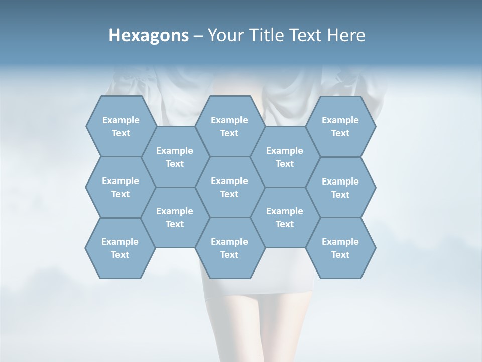 Beauty Legs Person PowerPoint Template