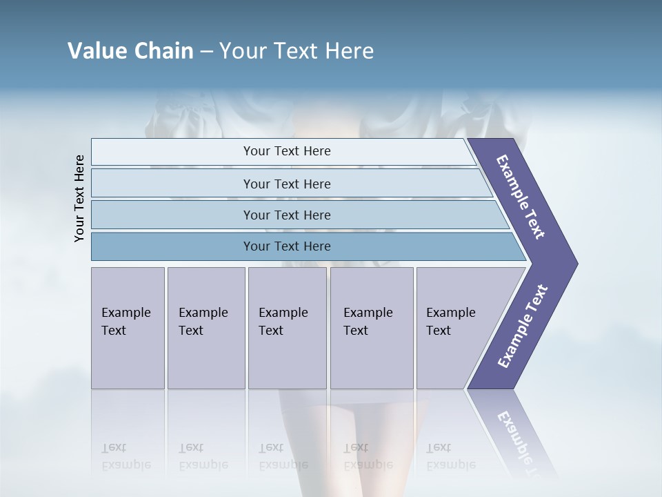 Beauty Legs Person PowerPoint Template