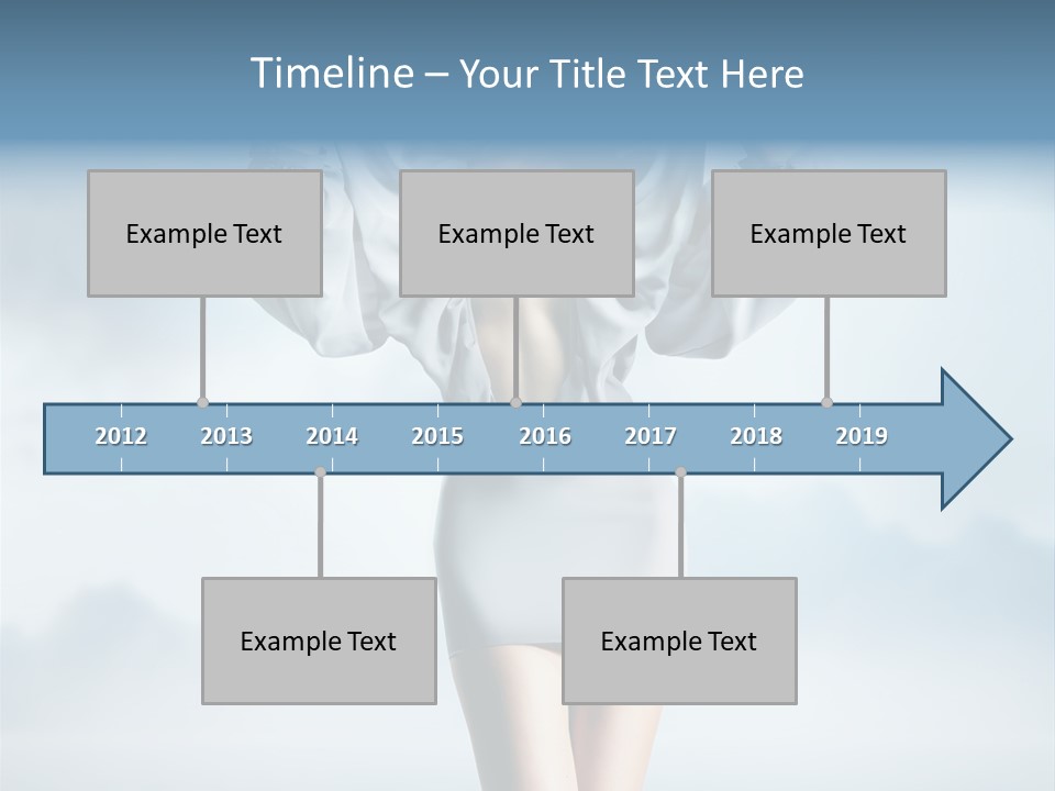 Beauty Legs Person PowerPoint Template