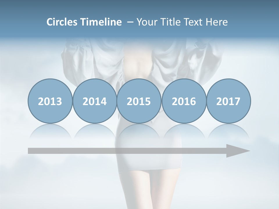 Beauty Legs Person PowerPoint Template