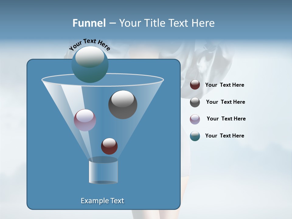 Beauty Legs Person PowerPoint Template