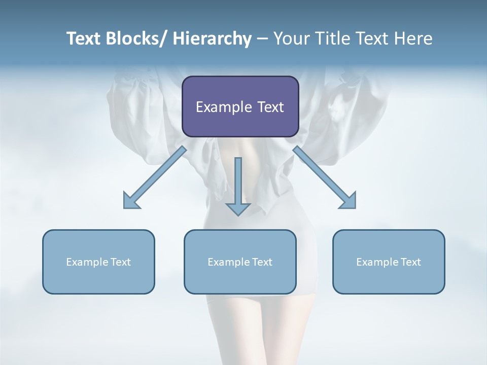 Beauty Legs Person PowerPoint Template