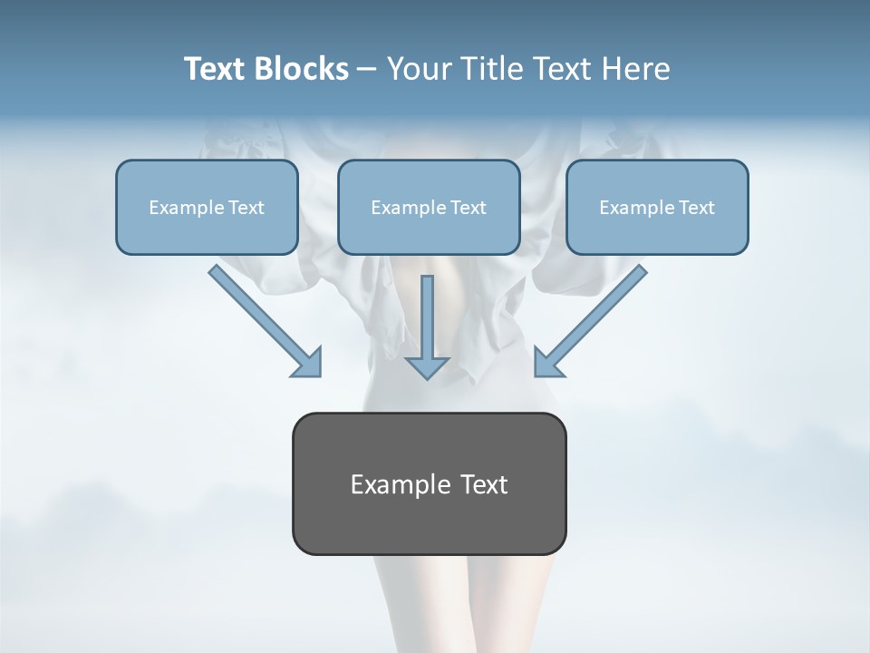 Beauty Legs Person PowerPoint Template