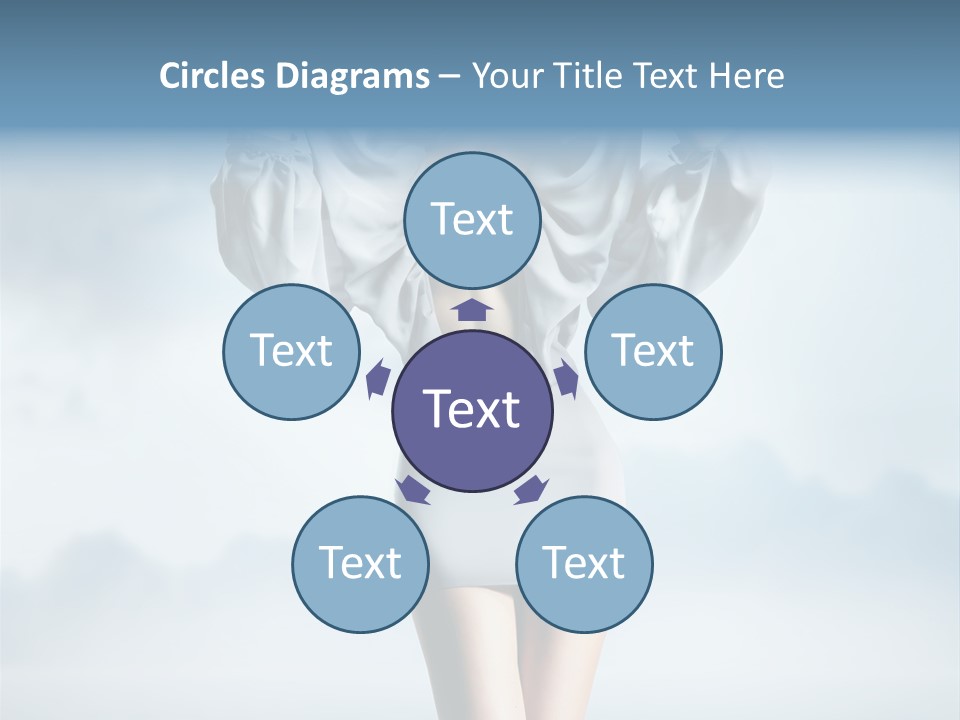 Beauty Legs Person PowerPoint Template