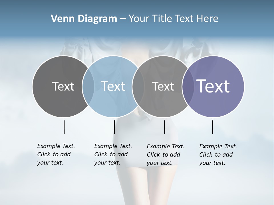 Beauty Legs Person PowerPoint Template