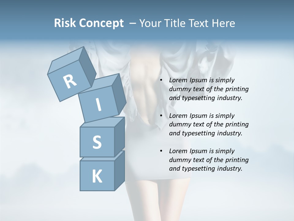 Beauty Legs Person PowerPoint Template