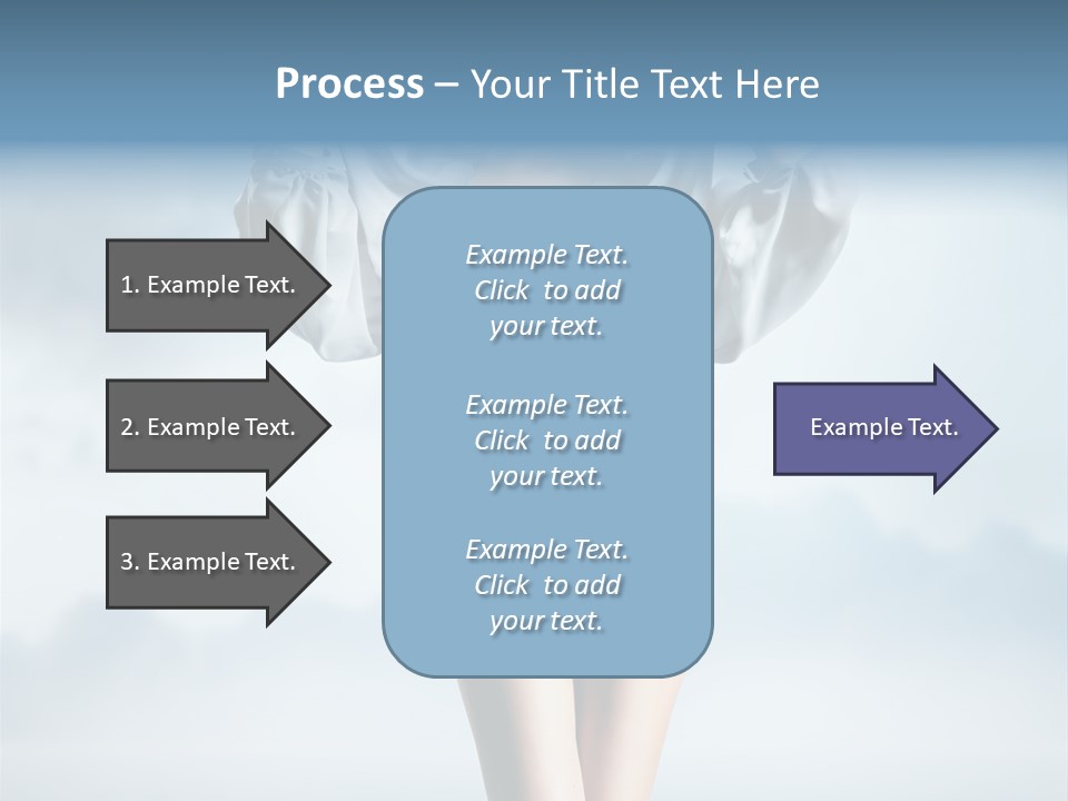 Beauty Legs Person PowerPoint Template