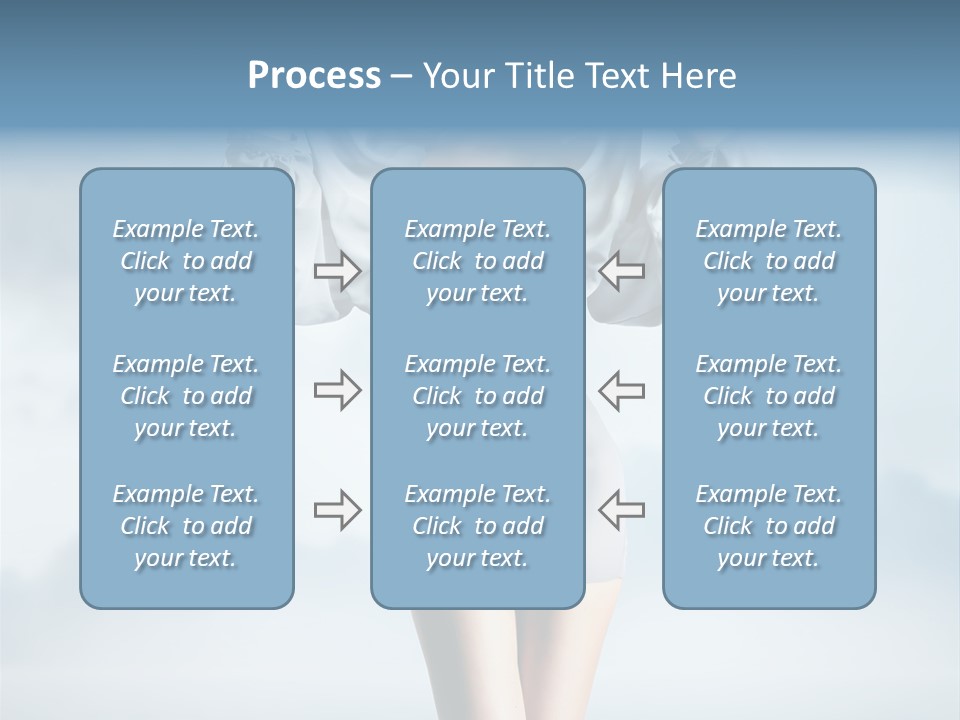 Beauty Legs Person PowerPoint Template