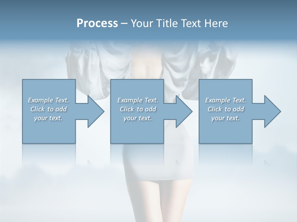 Beauty Legs Person PowerPoint Template