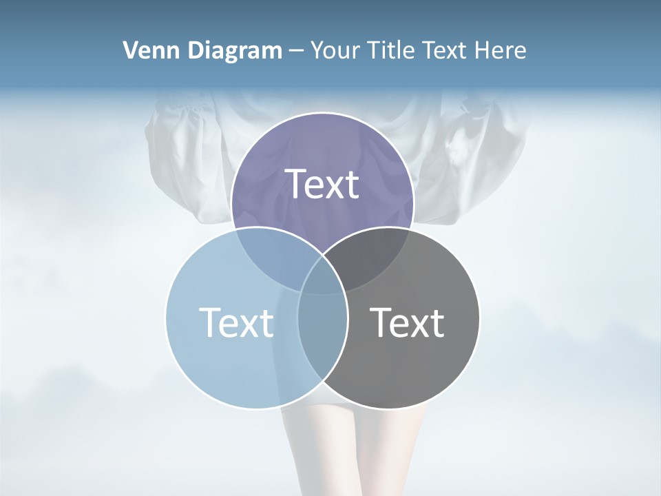 Beauty Legs Person PowerPoint Template