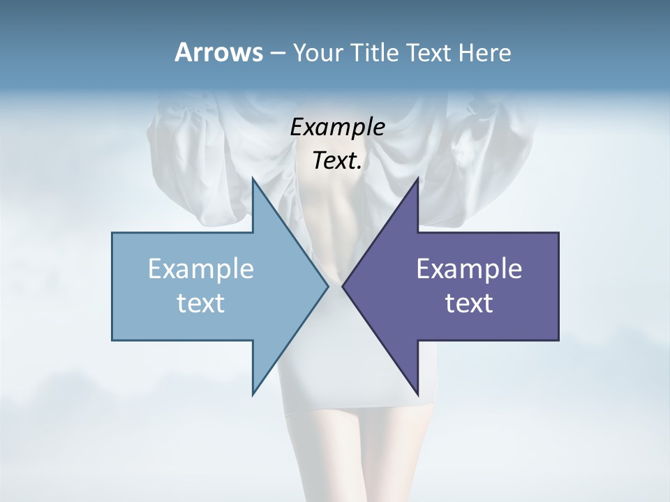 Beauty Legs Person PowerPoint Template