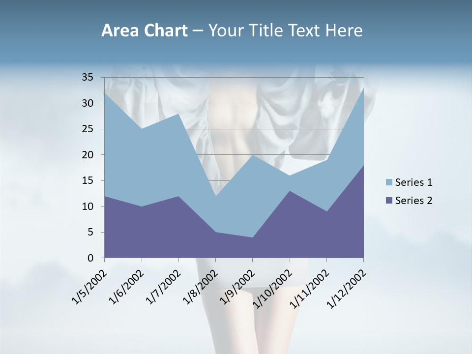 Beauty Legs Person PowerPoint Template