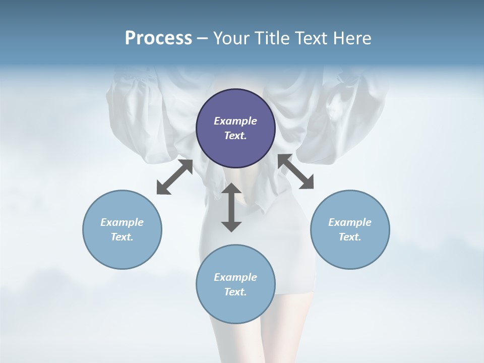 Beauty Legs Person PowerPoint Template