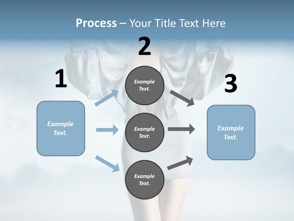 Beauty Legs Person PowerPoint Template