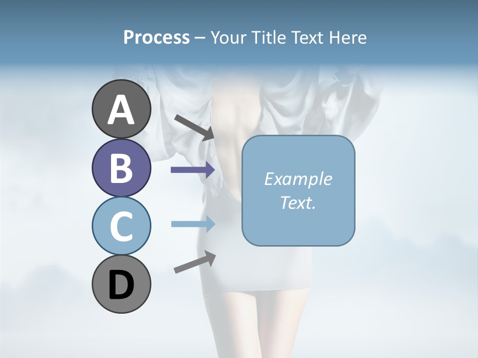 Beauty Legs Person PowerPoint Template