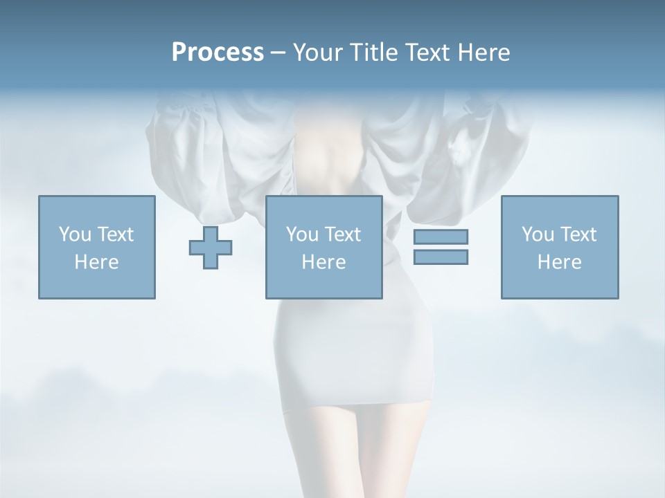Beauty Legs Person PowerPoint Template
