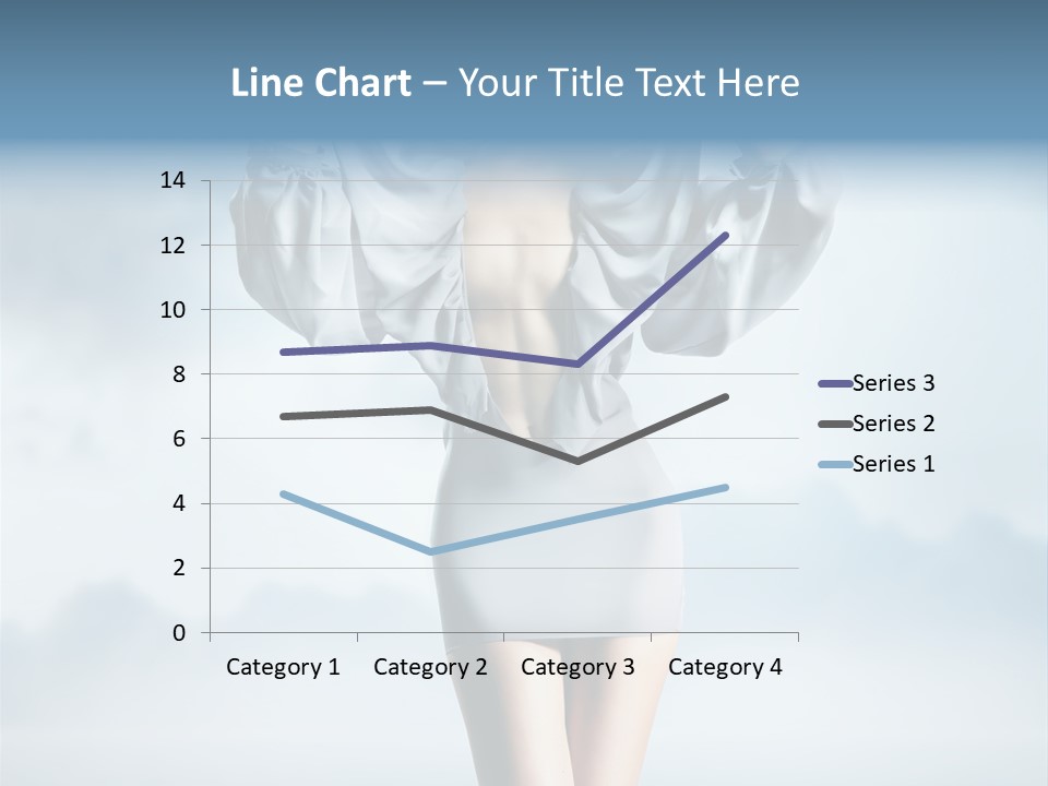 Beauty Legs Person PowerPoint Template